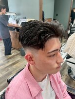 スタンドバーバー 柏(STAND BARBER)&nbsp;リバースセンターパート/ニュアンスパーマ/ダウンバング/柏