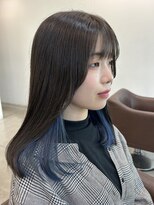 カッツ 笠岡店(CUT S)&nbsp;ブルーインナーカラー