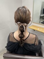 リグ 横浜(Lig.) 編みおろしへセットヘアアレンジ結婚式お呼ばれセット横浜横浜駅