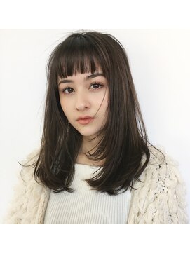 ロビン アンド ダルク(robin&darc) 【robin】【代官山】外国人風ワンカールロング【ストカール】