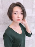 大人ショートボブ