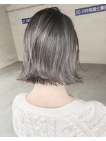 ヘアーアンドアトリエ マール(Hair&Atelier Marl)&nbsp;【Marl】グレージュカラーの切りっぱなしボブ♪