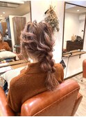 ルーズ編み下ろし