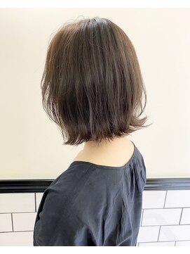 ビーハイブアヴェダ PARCO2店(BEHIVE AVEDA) 【BEHIVE及川】ミニボブ×ブルージュ