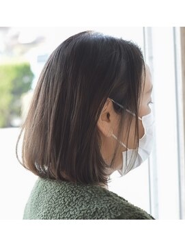 サロン(SALON) 【SALON】柔らかワンカールボブ 青木晃平