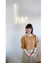 ハーヘアー ひたちなか(her HAIR) 海老澤 朋世