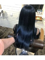 ルーブ トウキョウ(Loob. TOKYO)&nbsp;大人気韓国カラー！ブルーブラック【池袋、ヘアカラー】