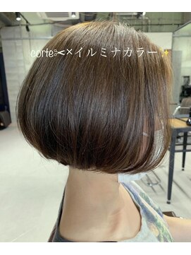 コルテ 反町店(corte) 【corte反町】 ミニBOB×イルミナカラー☆