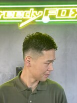 グリーディーフォックス 代々木(Greedy FOX) かき上げヘア/サイドパート/韓国マッシュ/フェードカット/代々木