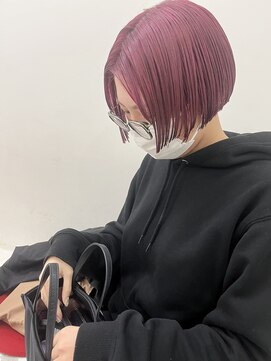 エンドリンク(endlink) センターパートピンクショート