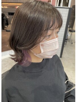 リーオオサカ(Lee Osaka) 【Lee大阪店】くびれボブ×インナー/新出奈津樹