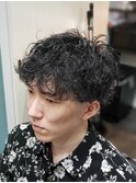 スパイラルパーマ