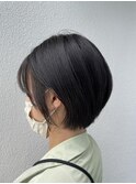 丸みショートボブ