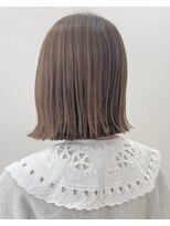 フロート 小阪店(float)&nbsp;ナチュラルベージュカラー　ヌナボブ チャンモリ ボブルフ