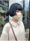 前上がりボブ /城倉