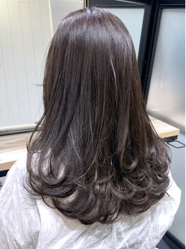 アルバム 池袋(ALBUM) レイヤーカット_外ハネボブセクションカラー_ba402981