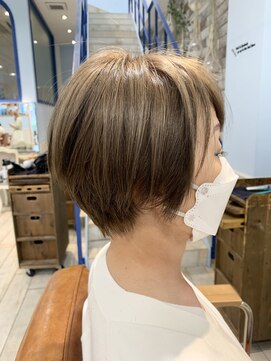 ロコ 門前仲町店(Loco by neolive) ブリーチ必須☆クリーミーベージュカラー[門前仲町/ハイライト]