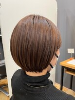 アルター(aL ter) 丸みボブ×ベージュカラー