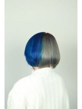 クリップ ジョイント ゴッド(CLIP JOINT GOD) ブルーとミルクティー