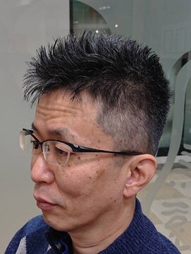 アポロカットステージ 相模大野店 アップバング/ツーブロックマッシュ<理容室>[メンズ/相模大野]