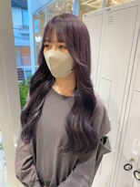 アソビセカンド 原宿(ASOBI 2nd)&nbsp;ロング/ディープラベンダー