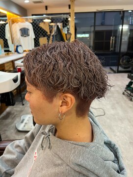 スウェル 千葉店(Swell) メンズツイストパーマスパイラルパーマフェード[千葉]