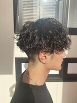 ワークスヘアー(WORKS HAIR) メンズ波巻きパーマ