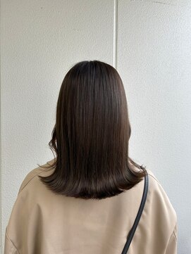 ガリカ シーム(Gallica/SEAM) 【桑原雪音】地毛風カラー/艶髪ブラウンベージュ/大人フェミニン