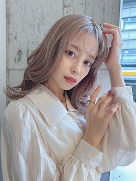 ルービック 梅田茶屋町(Rubik) 韓国風シースルーバング/小顔レイヤー