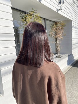 ヴォイスヘアーデザインウル(Voice hair design ulu) ショコラカラー/チョコレートベージュ/玉村/大人カラー/髪質改善