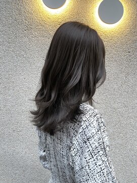 マイル 渋谷(mile) グレージュカラー/髪質改善/こなれハイトーン[渋谷駅]