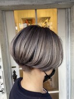 コーエン(coaen)&nbsp;カモフラージュカラー＋刈り上げボブ