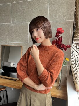 サンド 鹿児島中央(sand) 黒髪/グレーベージュ/レイヤーロング/前髪パーマ[鹿児島駅]