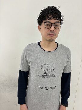 エンドリンク(endlink) センターパートパーマ