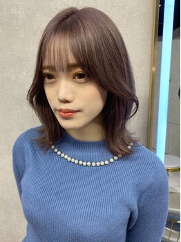ニーナ ビューティーサロン(NINA Beauty Salon)の写真/扱いやすい顔周りのカットで理想の韓国風ヘアに！