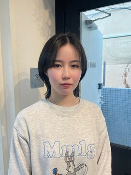 シェノン 表参道(CHAINON) (G)I-DLEウギ風ハッシュカット