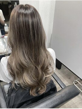 マーシュ(marshu) ナチュラルバレイヤージュカラー♪