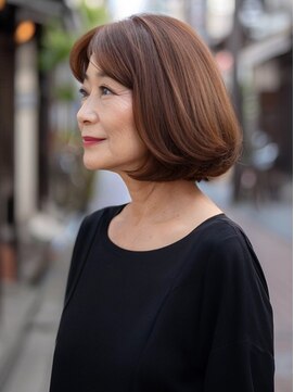 アルトリスト(Altruist Aging×HAIR&SPA) ☆イメチェンピンクベージュアンブレラカラー前髪クールショート