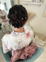 サロンナビ(Salon Navi)&nbsp;浴衣ヘアセット/シニヨン