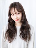 シースルーバング小顔エアリーモテロングh小山20代30代40代