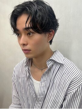 ガーデン タチカワ(garden tachikawa) マッシュ/センターパート/波巻き/毛流れ