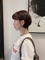 フェイバリットガーデン(favorite garden)&nbsp;ショートヘア×ワインレッド