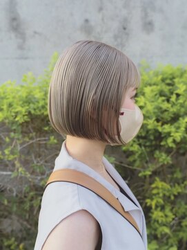 デビュー 沖縄泡瀬店(Debut) こなれミディ/イメチェン/前髪/アンブレラカラー/ウェーブパーマ