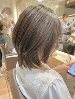 メグロ 相模大野(MEGURO) ミディアムレイヤーカット/大人ガーリー/似合わせカット1