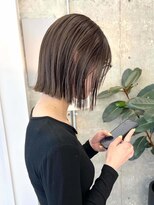 ノエ(noe)&nbsp;ミニボブ/オリーブグレージュ/20代30代mn-5