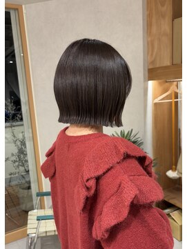 ムク 甲府(muku.) ボブ/ミニボブ/くびれボブ/マロンブラウン