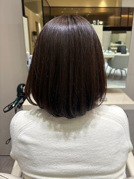 コルソ バイ ケーツー(CORSO by k-two) 透明感カラー*艶髪*髪質改善トリートメント*ダークブラウン