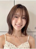 30代40代大人女性/前髪ありショートボブ/ショートヘア/髪質改善