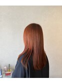 春先取りオレンジヘアー