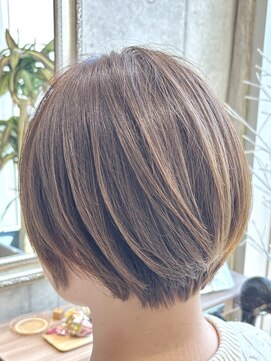 アヤラグランスパ 船橋店(AyaLA GRAN SPA) 【福田隆晃】ショートボブ/美髪/透明感ベージュ